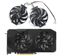 FDC10H12S9-C T129215SU 6PIN RTX 2060 Super GPU Fan for ASUS GTX 1660 1660Ti Dual EVO OC RTX2070 Graphics Card Cooler Fan (FDC10H12S9-C)
