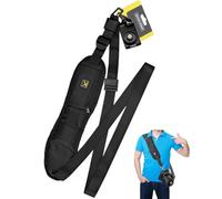 FDCGAS Camera Shoulder Strap, Camera Strap, Quick Release Neoprene Black Camera Carry Strap, Adjustable Shoulder Strap for Canon Nikon Sony Fujifilm Olympus