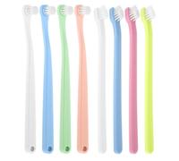 FdcZeyxior 8 Pack Small Dog Toothbrushes, Cat Toothbrush, Pet Toothbrush | Mini Head Soft Tooth Brush Deep Clean Kit for for Small Dog, Kitten,& Cat, Puppy, Portable Travel Friendly and Easy to Use