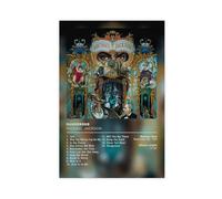 FDEAA Dangerous Michael Music Album Jackson Music Cover Canvas Poster Wall Art Decor Print Picture Paintings for Living Room Bedroom Decoration 24x36inch(60x90cm)