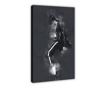 FDEAA Michael Jackson Canvas Poster Wall Art Decor Print Picture Paintings for Living Room Bedroom Decoration 08x12inch(20x30cm)