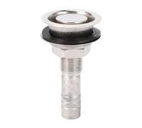 FDEVRWUO 316 Stainless Steel Straight Thru Hull Valve Fitting, Boat Thru Hull Fitting, 16mm Vent Hole with Bowl Design for Marine Boats Ships Yachts, Durable and - Hardw