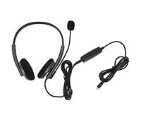 FDEVRWUO Call Center Headset with Noise Cancelling, Professional Customer Service Headset, HD Voice Communication Telephone Headset for Business Calls, Comfortable Lightweight Design with R (Type-C)