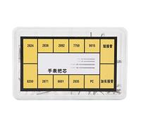 FDEVRWUO Watch Pole Extension Rod Bar, Wristwatch Winding Stem Extender, High Hardness Steel Replacement for 2824/2836/2892/7750/9015 Short and 8200/2671/6601/2035 Long Watch Repairing Acce