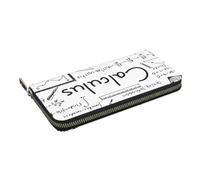 Fdfekgvplp Math Geometry Geek Calculus Print Wallet For Women Around Zipper Long Purse Travel Clutch Bag Multifunctional Clutch Purse For Cash/Card/Coin/Smart Phone