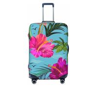 Fdfekgvplp Suitcase Cover For Luggage Hello Hawaii Print Elastic Washable Stretch Travel Luggage Covers Protector Cover, Black, XL