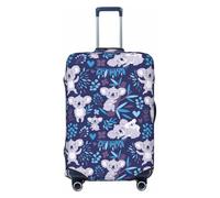 Fdfekgvplp Suitcase Cover For Luggage Lovely Koala Print Elastic Washable Stretch Travel Luggage Covers Protector Cover, Black, XL