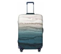 Fdfekgvplp Suitcase Cover For Luggage Within The Tides Print Elastic Washable Stretch Travel Luggage Covers Protector Cover, Black, M
