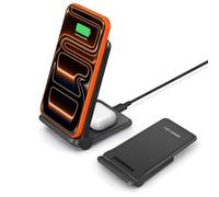 FDGAO 20W Fast Wireless Charger Charging Station 2 in 1 for iPhone Samsung