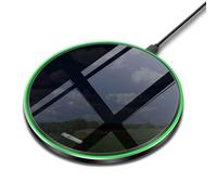 FDGAO 20W Wireless Charger Pad Ultra-Thin Fast Charging Station Aluminum