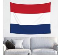 fdgbnm Dutch flag Tapestry.Wall tapestry 29x37 inches, soft peach skin polyester print, includes easy hanging kit.