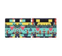 fdgbnm Geometric patterns Mouse pad 11.8x31.5 in.XXL Mouse Pad Extended, 31.5x11.8in Gaming Desk Mat