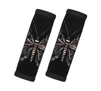 fdgbnm Science Butterfly Luggage Handle Grips 2 Packs, Neoprene Travel Suitcase Sleeve Wrap for Easy Identification