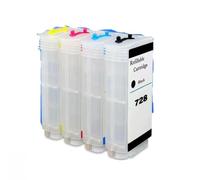 FDhRyTF Ink Cartridge 300ML 4 Colors T730 With Chip Compatible With Designjet T730 T830 Plotter