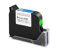 FDhRyTF TIJ Cartridge 25. 4mm Inkjet Printer Cartridge Compatible With Various Printers Black Red Yellow Blue Green Fast Drying Water Solvent Ink 5 Colors(1PC-Green-25.4)