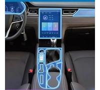 FDHWINGI Automotive Interior Screen Protective Film TPU Anti-Scratch Gearbox Panel Dashboard Navigation Sticker for JAC J7 2022 2023