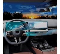 FDHWINGI Car Anti Scratch Accessories Refit Set Interior Center Console Clear Protective Film TPU PPF Film for BMW 5 Series i5 G60 2024-2025