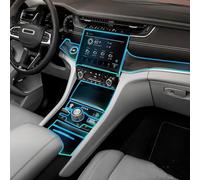 FDHWINGI Car Dashboard Navigation Screen Instrument TPU Protective Film Interior Transparent Film,for Jeep Grand Cherokee 2021-2024