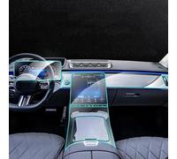 FDHWINGI Car Door Center Console Media Dashboard Navigation TPU Anti-scratch Protector Film,For Merceds Benz S Class S400 S450 S500 2021-2024