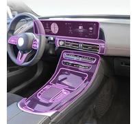 FDHWINGI Car Interior Accessories Film Transparent TPU Console Anti-Scratch Resist Film,for Mercedes Benz EQC 2020-2023