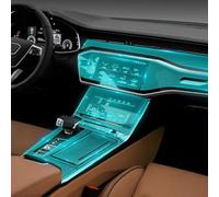 FDHWINGI Car Interior Accessories TPU PPF for Audi S6 RS6 2019-2023 Dashboard Panel Wrap Protective Film Screen Anti-Scratch Protector