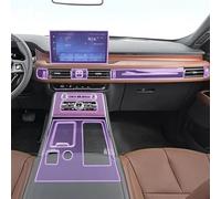 FDHWINGI Car Interior Center Console Transparent TPU Paint Protective Film Anti Scratch Sticker LCD Screen for Lincoln Aviator 2020-2023