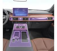 FDHWINGI Car Interior Center Console Transparent TPU Paint Protective Film Anti Scratch Sticker LCD Screen for Lincoln Aviator 2020-2023