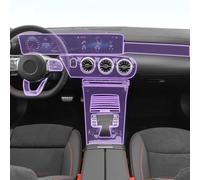 FDHWINGI Car Interior Center Console Transparent TPU Paint Protective Film Anti Scratch Sticker LCD PPF Film,for Mercedes Benz CLA 2020-2024