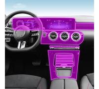 FDHWINGI Car interior Center console transparent TPU protective film Anti scratch sticker LCD screen PPF,For Mercedes Benz Class-A W177 2024
