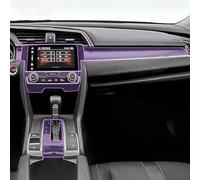 FDHWINGI Car Interior Center Console Transparent TPU Protective Film Anti Scratch Sticker LCD Screen PPF,for Honda Civic 2016-2020