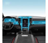 FDHWINGI Car Interior Center Console Transparent TPU Protective Film PPF Anti-Scratch Repair Film,for RAM TRX t-rex 2022-2025