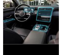 FDHWINGI Car Interior Gearpanel Dashboard Gps Navigation Screen Transparent TPU Protective Film,For HYUNDAI TUCSON N Line NX4 2022 2021