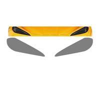 FDHWINGI Car Light Tint Film for Chevrolet Corvette C8 Coupe Z06 2023-2024, Ppf TPU Intelligent Photochromic Headlight Film Self-Healing Film