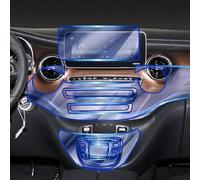 FDHWINGI Car Navigation GPS Screen Protector Invisible Transparent Film TPU Interior Film,For Mercedes Benz Class-V 2021-2023