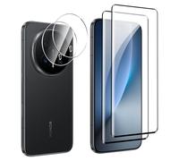 FDHYFGDY Screen Protector for Honor Magic 8 Pro for Tempered Glass, Pack of 2 + 2 Camera Protection and Glass Screen Protector, 9H Hardness, Anti-Bubble HD Screen Protector for Honor Magic 8 Pro