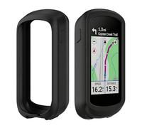 FDHYFGDY Silicone Case Compatible with Garmin Edge Explore 2 Case, Silicone Protective Skin - GPS Bike Accessories for Edge Explore 2 Protective Case (Black)