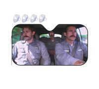 Cute Cartoon Funny Windshield Sun Shade -Windshield Sun Shade The Office Car Sun Shade Accessories for Most Car - Foldable Blocks UV Car Sunshade with Keep Your Vehicle Cool