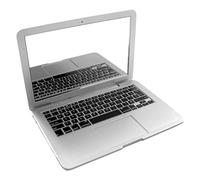 Fdit 1 Pc Mini Laptop Shaped Mirror Pocket Makeup Mirror Practical Pocket Mirror Portable Mirror for Travel Compact Makeup Mirror