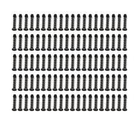 Fdit 100Pcs Heatsink Mount Pins, Plastic CPU Cooler Fasteners Secure Heat Sink Clips for PC Builds Working Temp -20℃ to 120℃