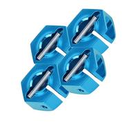 Fdit 12 Mm Universal 12 Mm Wheel Adapter for the HSP 1/10 Scale Car, Loosening the Agitation Problem (5.0MM blue)