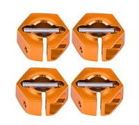 Fdit 12 Mm Universal 12 Mm Wheel Adapter for the HSP 1/10 Scale Car, Loosening the Agitation Problem (5.0MM golden)