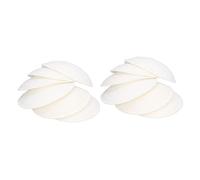 Fdit 12pcs Washable Delicate Shape Breastfeeding Nipple Pads for Nursing Moms, Highly Absorbent Breast Pads for Maternity