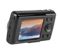 Fdit 16MP Mini Digital Camcorder with 16X HD Zoom for Outdoor Activities Adults/Teens, Compact Size Lightweight and Easy to Carry, 720P 30FPS (Black)