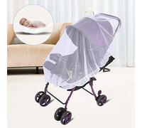Fdit 1pc Baby Baby Net, Material Polyester Coffee, Effective Block, Adapts to Most (White)