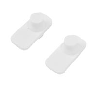 Fdit 2 Pack Refrigerator Crisper Drawer Wheel Mount with Vegetable Tray Replacement Fit MCR620965 Easy Slide Drawer Support