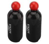 Fdit 2 Pcs Lint Roller Remover 2 in 1 Stick Scrape Design Extendable Reusable Clothes Furniture (Black)