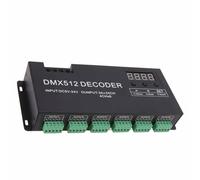 Fdit 24 Channel DMX Decoder Dmx512 Display Dc 5 with Rgbw Dc5V Under-Cabinet Mounting Accessories