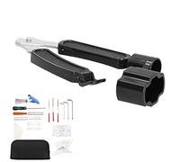 Fdit 25Pcs Guitar Repair Tool Set Diverse Sturdy DIY Files String Cutter for Maintenance and Repair for Acoustic Electric Guitars Basses with Storage Bag