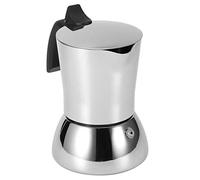 Fdit 304 Stainless Steel Coffee Maker, Mocha Pot Extraction Kettle with Anti Scalding Handle, for Home Coffee Shop Use