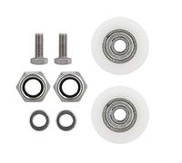 Fdit 30mm Halls Greenhouse Door Wheel Replacement Shower Door Rollers Glass Roller Replacement Kits